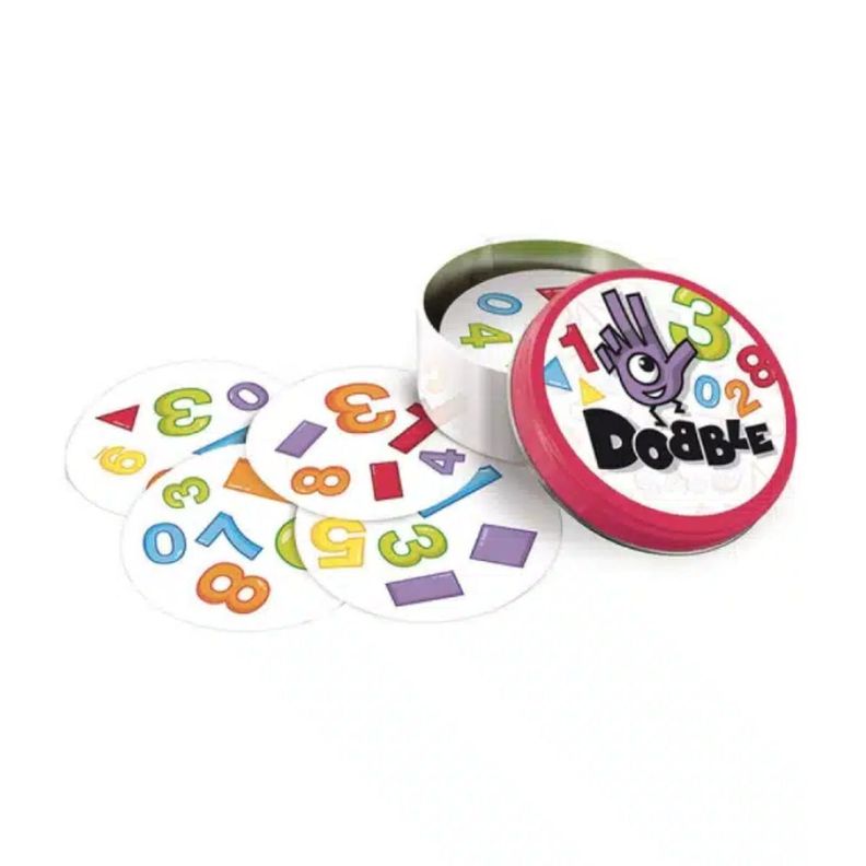 Juego de Mesa  Dobble Formas y Números-2