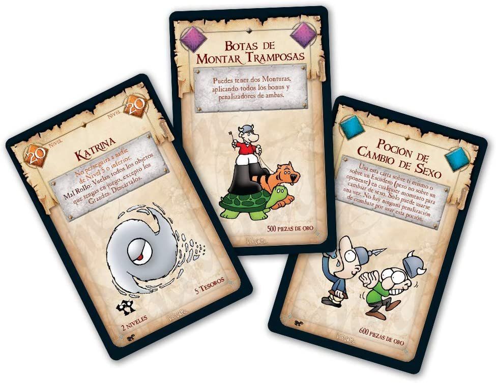 Juego Familiar - Munchkin 4: ¡Qué Locura de Montura! (Expansión)-1