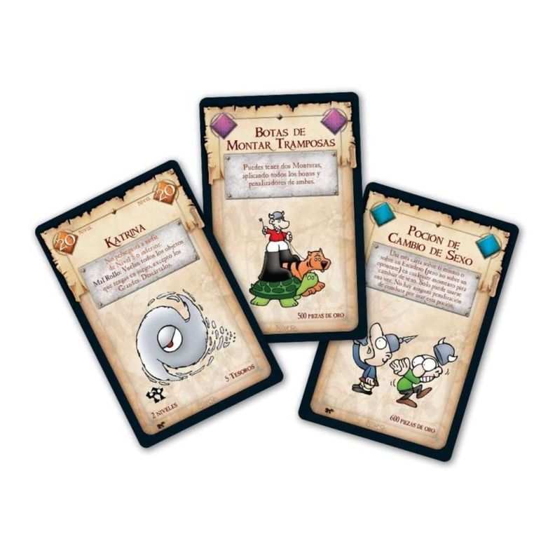 Juego Familiar - Munchkin 4: ¡Qué Locura de Montura! (Expansión)-3