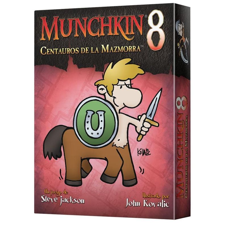 Juego de Mesa  Munchkin 8: Centauros de la Mazmorra (Expansión)-0