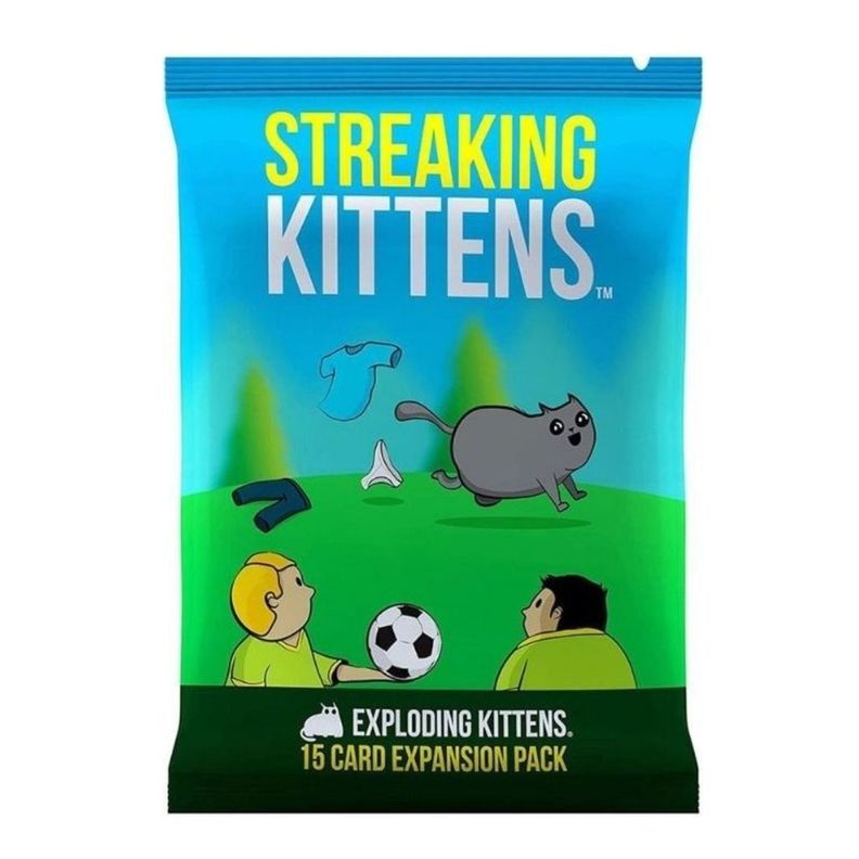 Juego de Mesa  Exploding Kittens Streaking Kittens (Expansión)-0