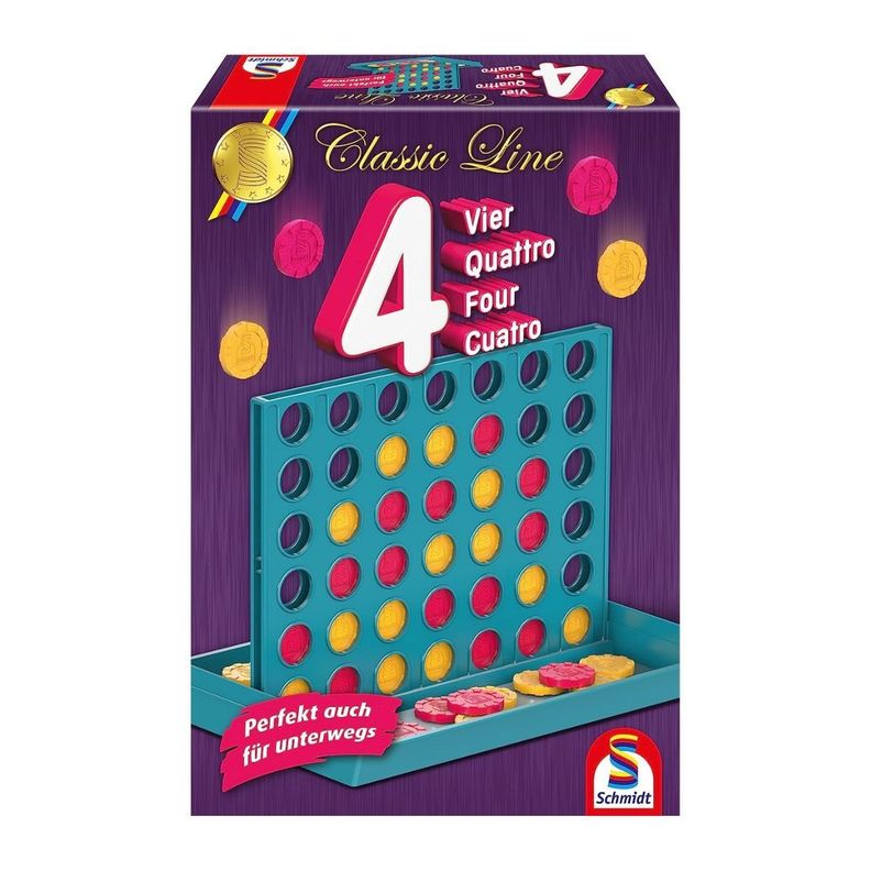 Juego de Mesa - Conecta 4 - Línea Clásica Premium-0