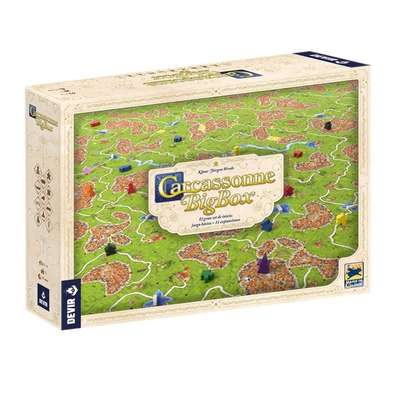 Juego Familiar - Carcassonne Big Box-0