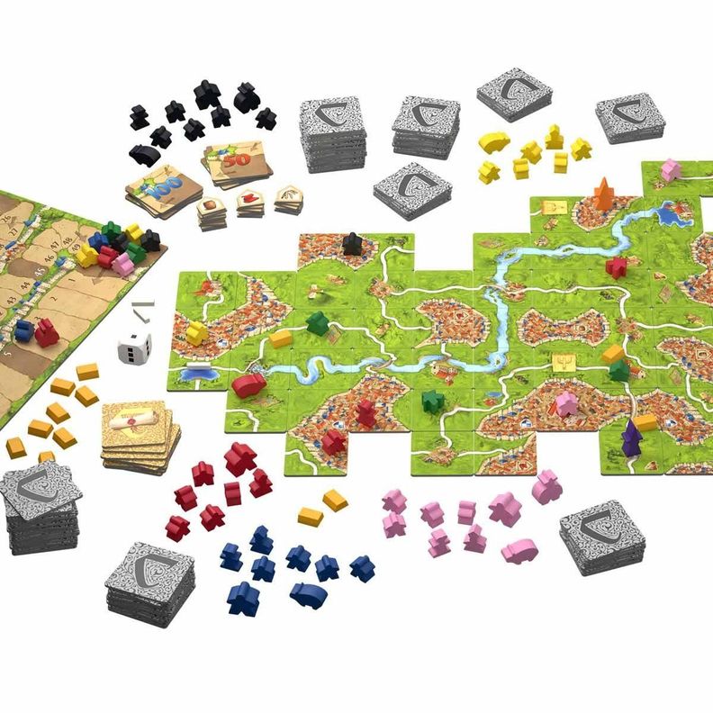 Juego Familiar - Carcassonne Big Box-1