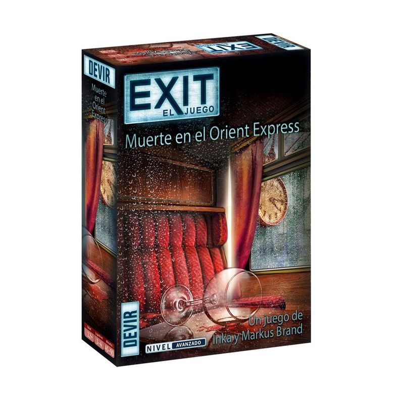 Juego de Mesa  Exit Muerte en el Oriente Express-0