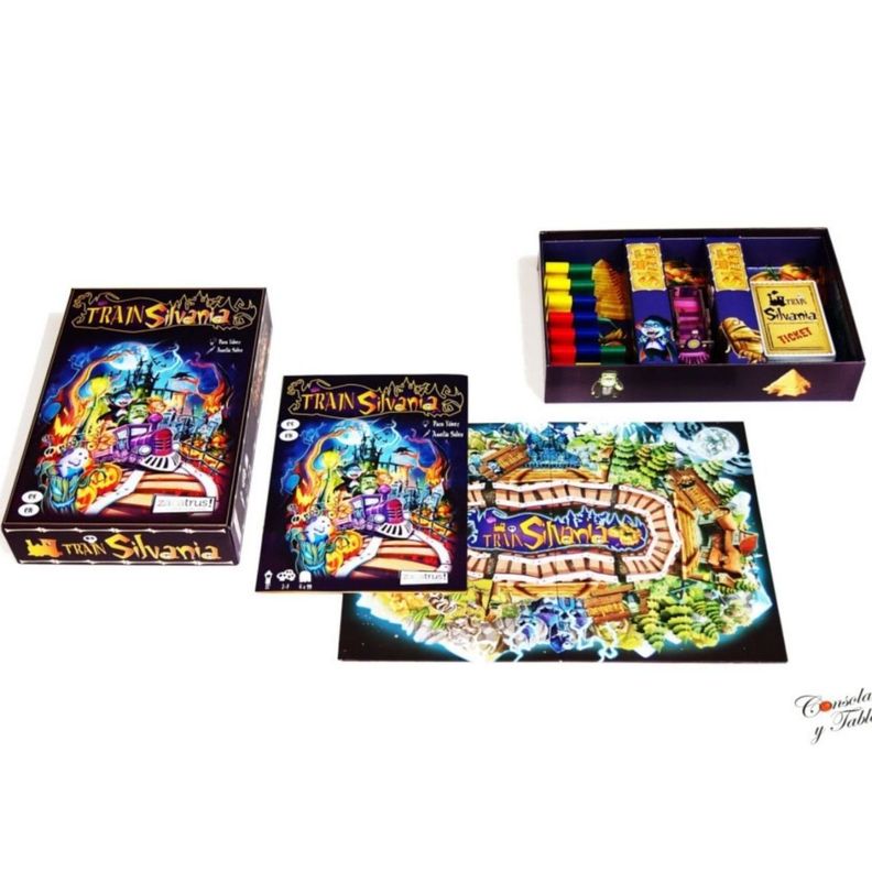 Juego de Mesa  Trainsilvania-1