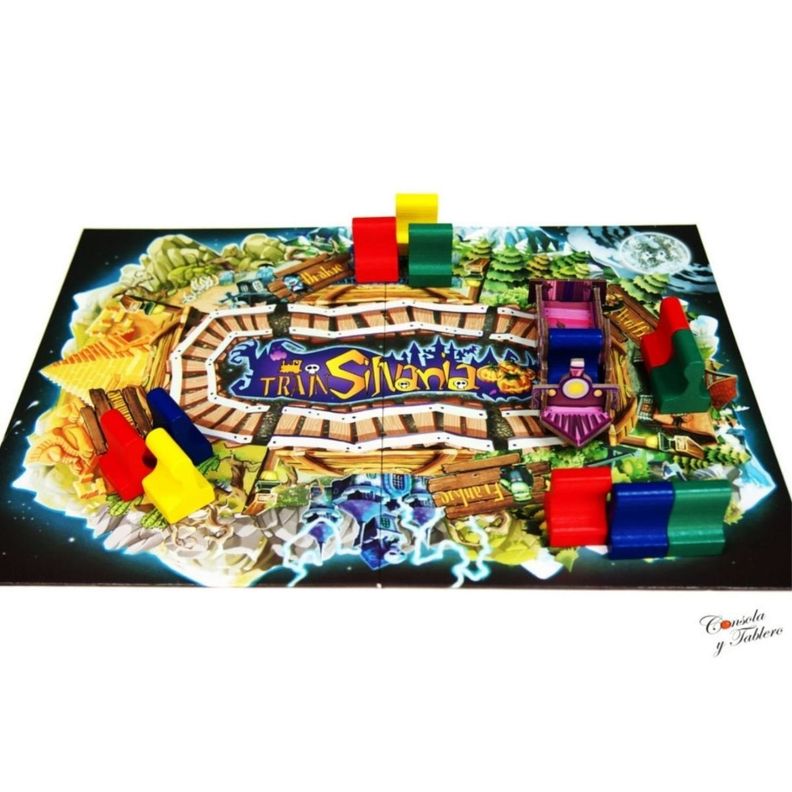 Juego de Mesa  Trainsilvania-2