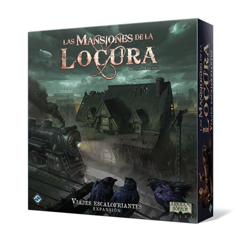 Juego de Mesa - Las Mansiones de la Locura 2Ed: Viajes Escalofriantes (Expansión)-0