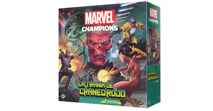 Juego de Mesa  Marvel Champions: La Tiranía de Cráneo Rojo (Expansión)-0