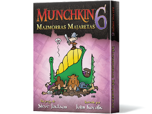 Juego de Mesa  Munchkin 6: Mazmorras Majaretas (Expansión)-0