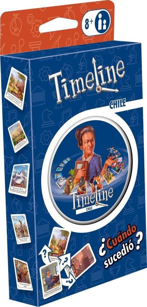 Juego de Mesa  Timeline Chile-0