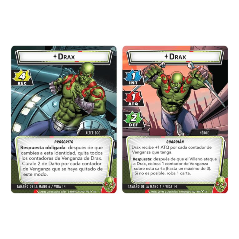 Juego de Mesa - Marvel Champions: Drax (Expansión)-2