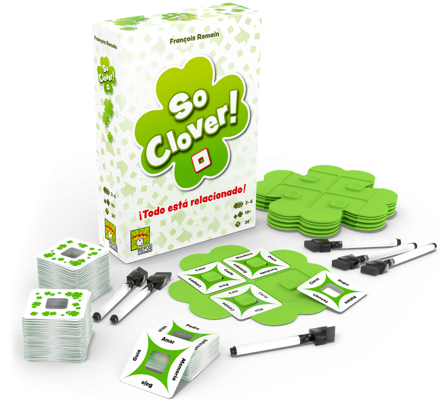 Juego de Mesa  So Clover!-1
