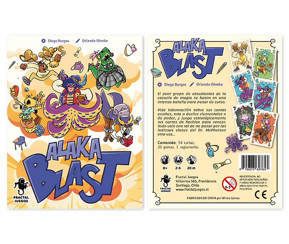 Juego de Mesa  Alakablast-2