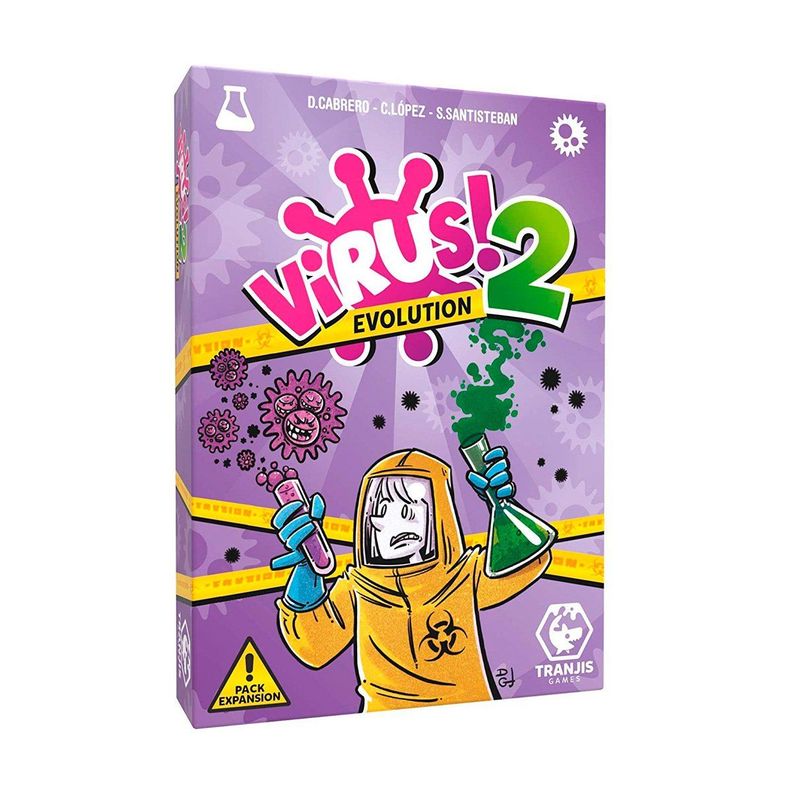 Juego de Mesa  Virus 2 Evolution (Expansión)-0