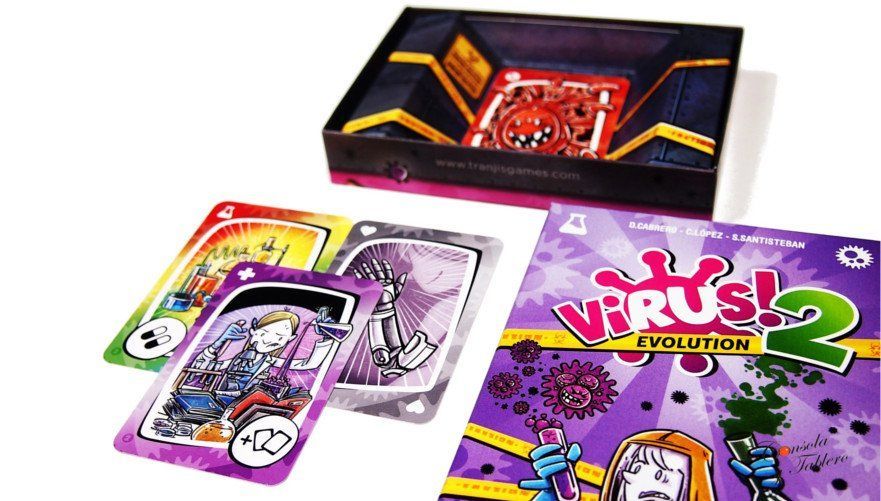 Juego de Mesa  Virus 2 Evolution (Expansión)-2