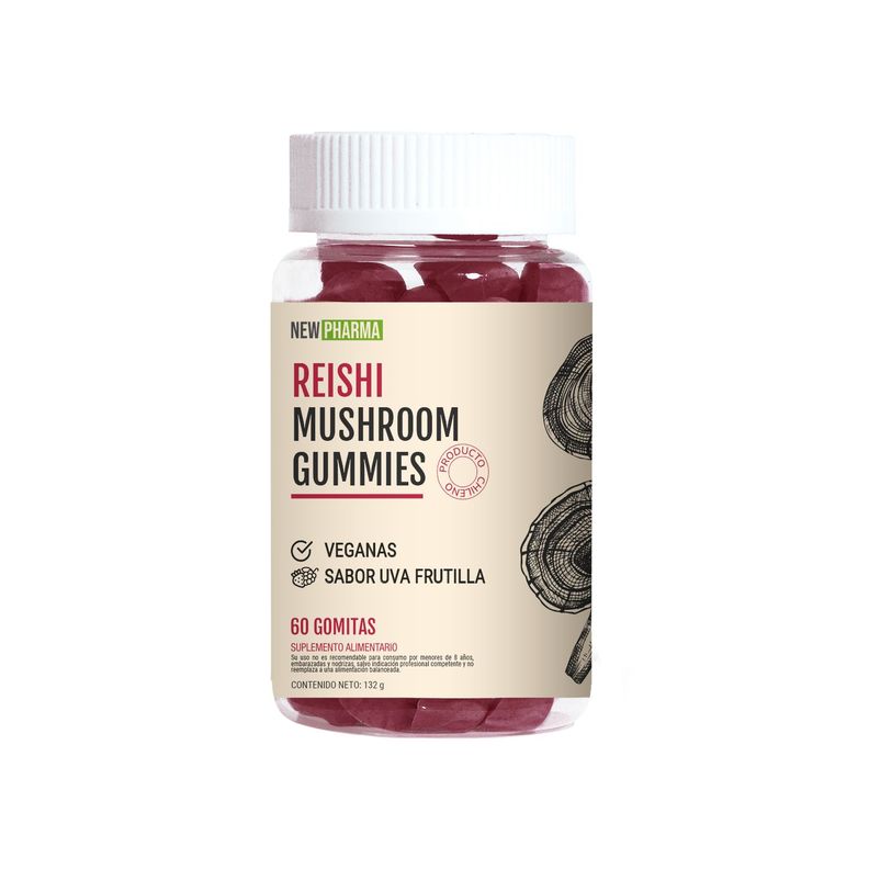 Reishi - Gomitas 60 unidades-0