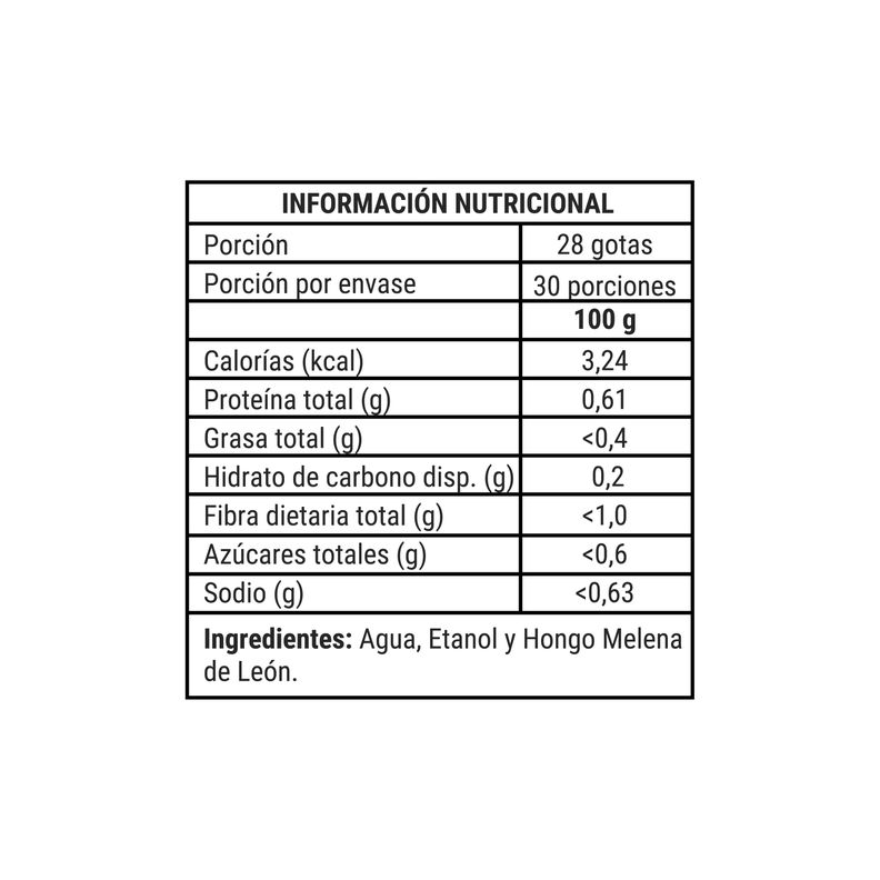Melena de León Sublingual 30 ml - NewPharma-1