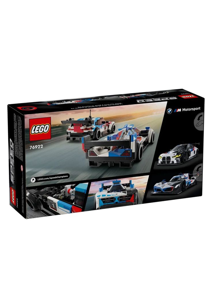 Lego Autos de Carreras BMW M4 GT3 y BMW M Hybrid V8 (76922)-2