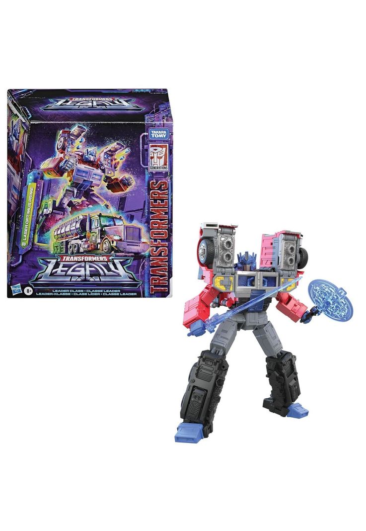 Transformers Legacy Evolution Leader Laser Optimus Prime-5