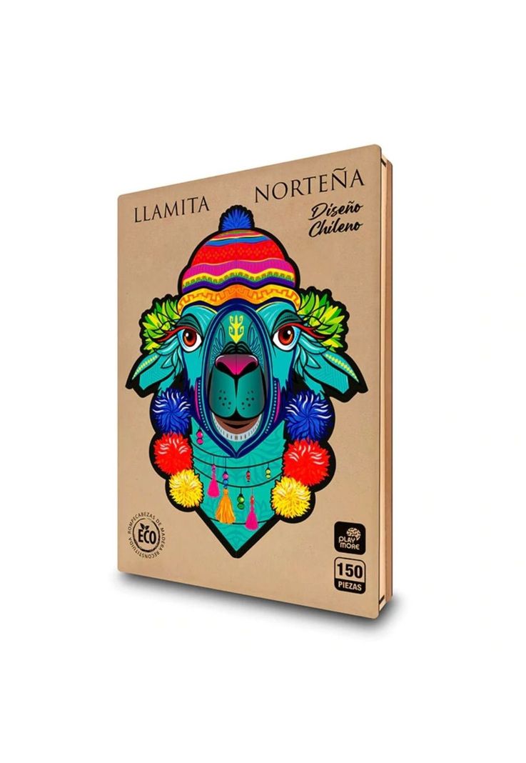 Puzzle De Madera Llamita Norteña-0