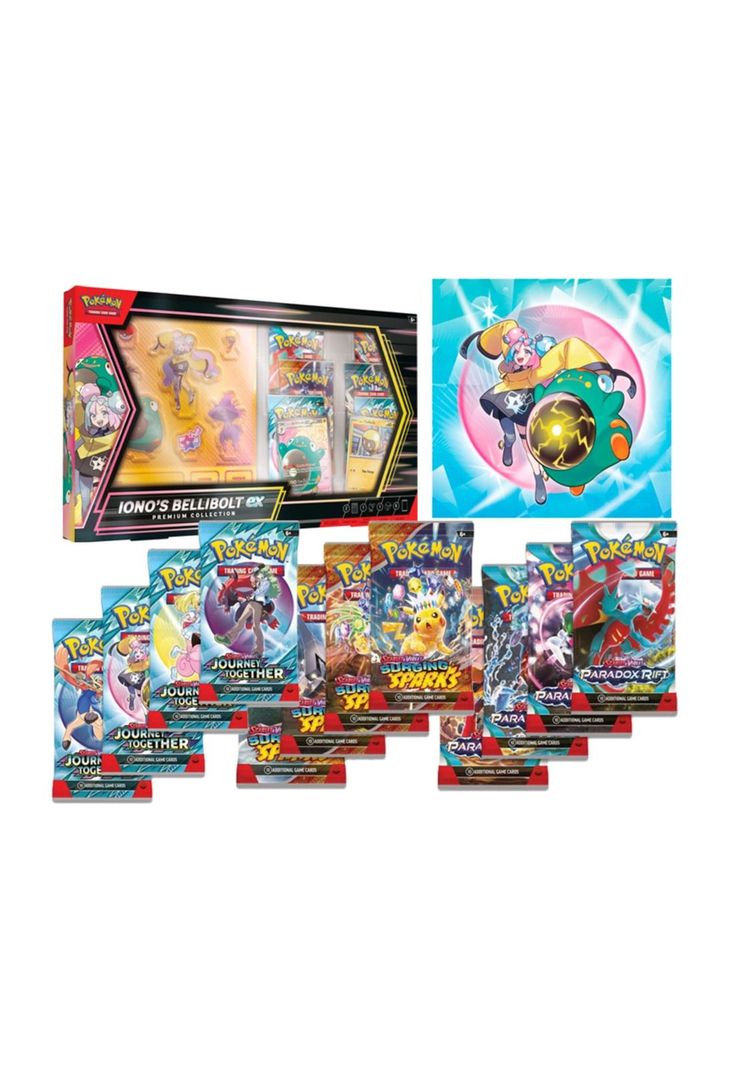 Pokémon Ionos Bellibolt Ex Premium Collection Español-1