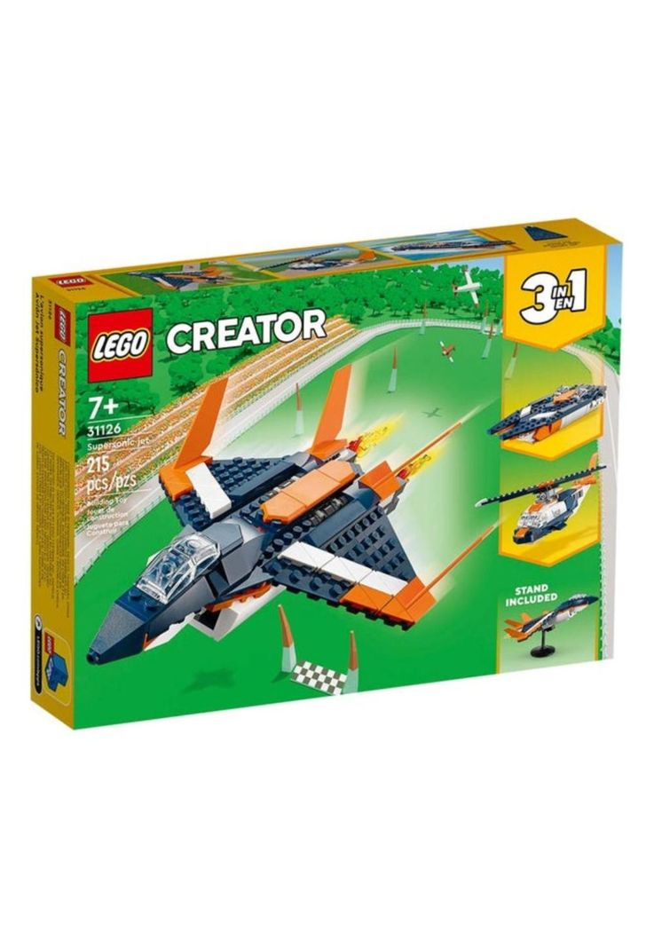 Lego Avión Jet Supersónico-0