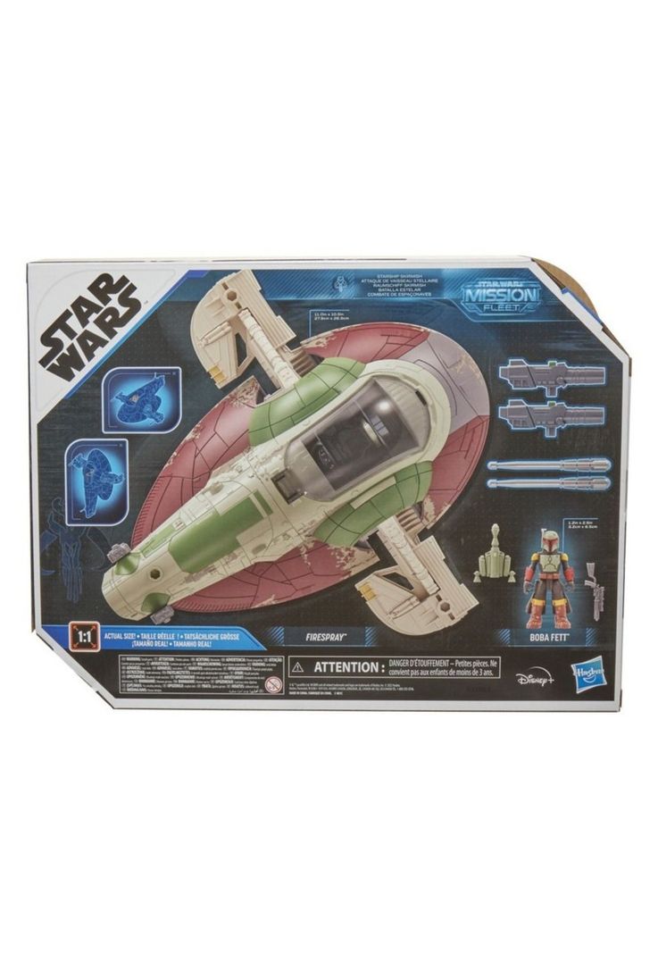 Star Wars Mission Fleet Firespray Boba Fett-2