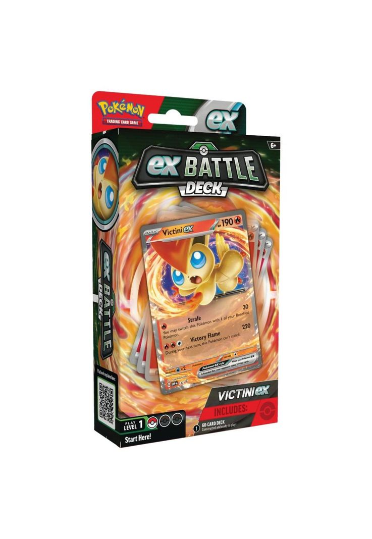 Pokémon Victini Ex Battle Deck Inglés-0