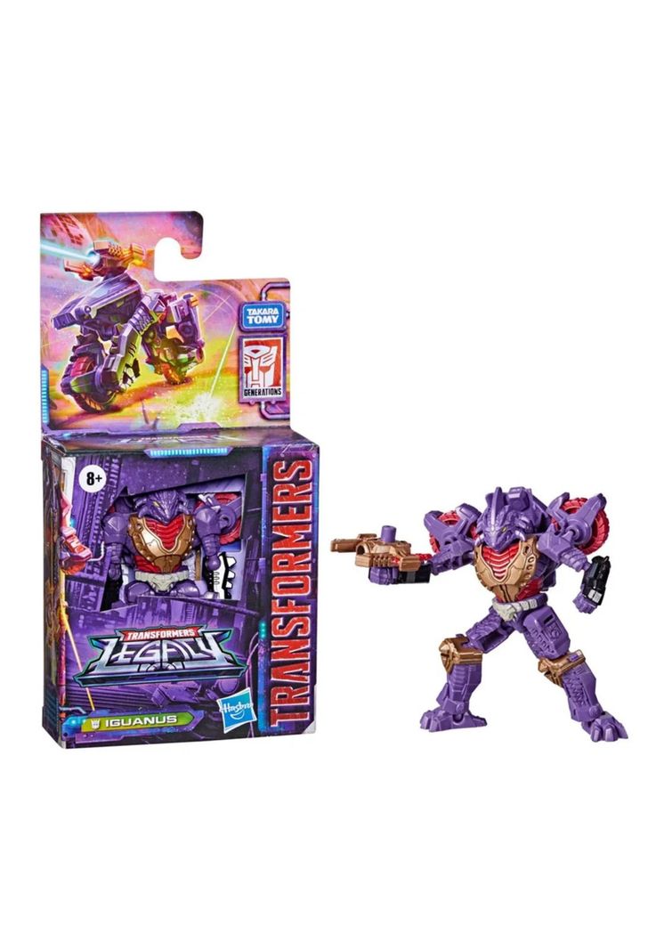 Transformers Legacy Evolution Core Iguanus-4