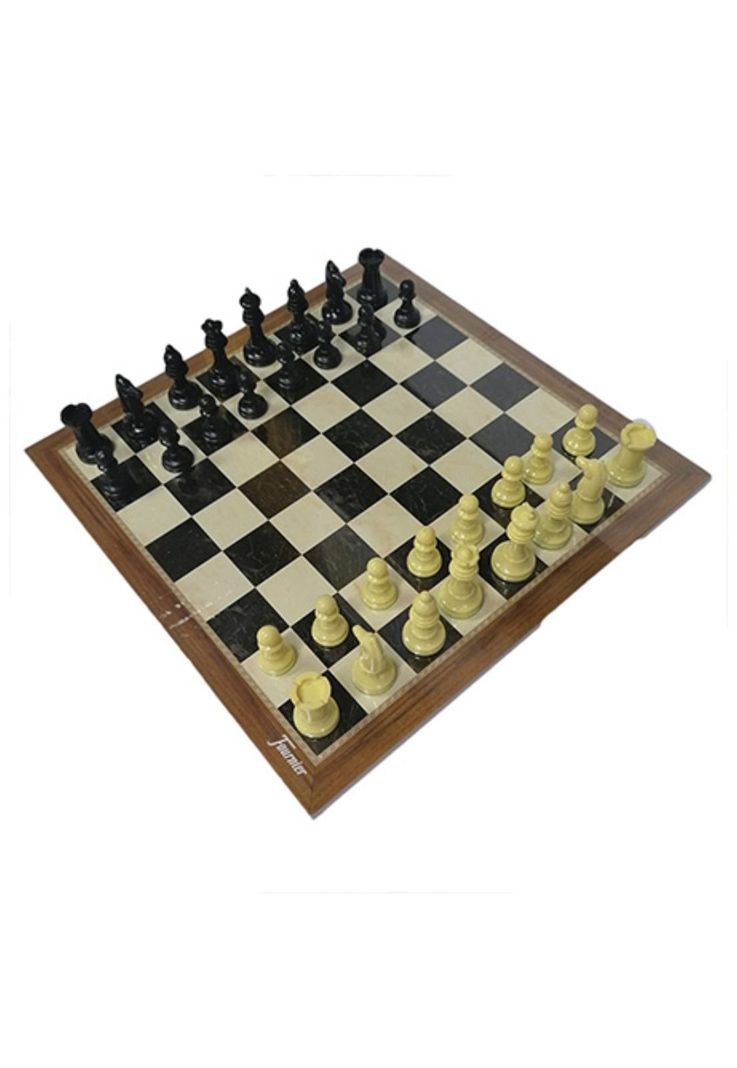 Tablero de Ajedrez Fournier 35x35 cm + Piezas-1