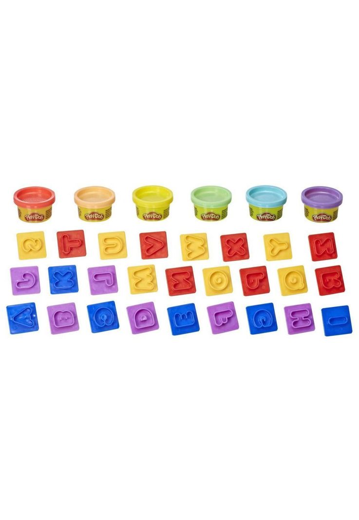 Play Doh Starters Letras-1