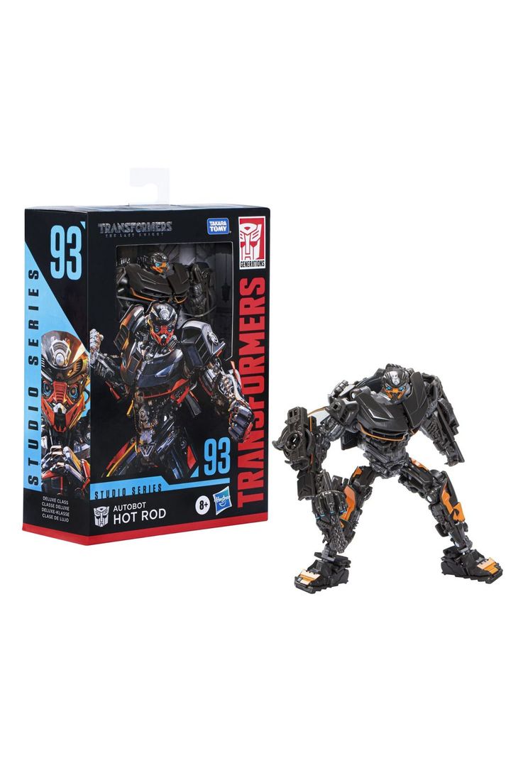Transformers Studio Series Deluxe Hot Rod 93-4