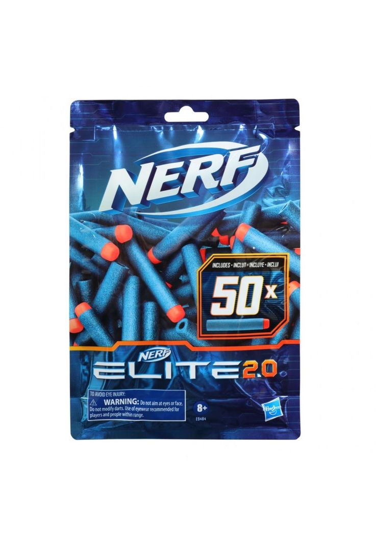Nerf Elite 2.0 Repuesto 50 dardos-0