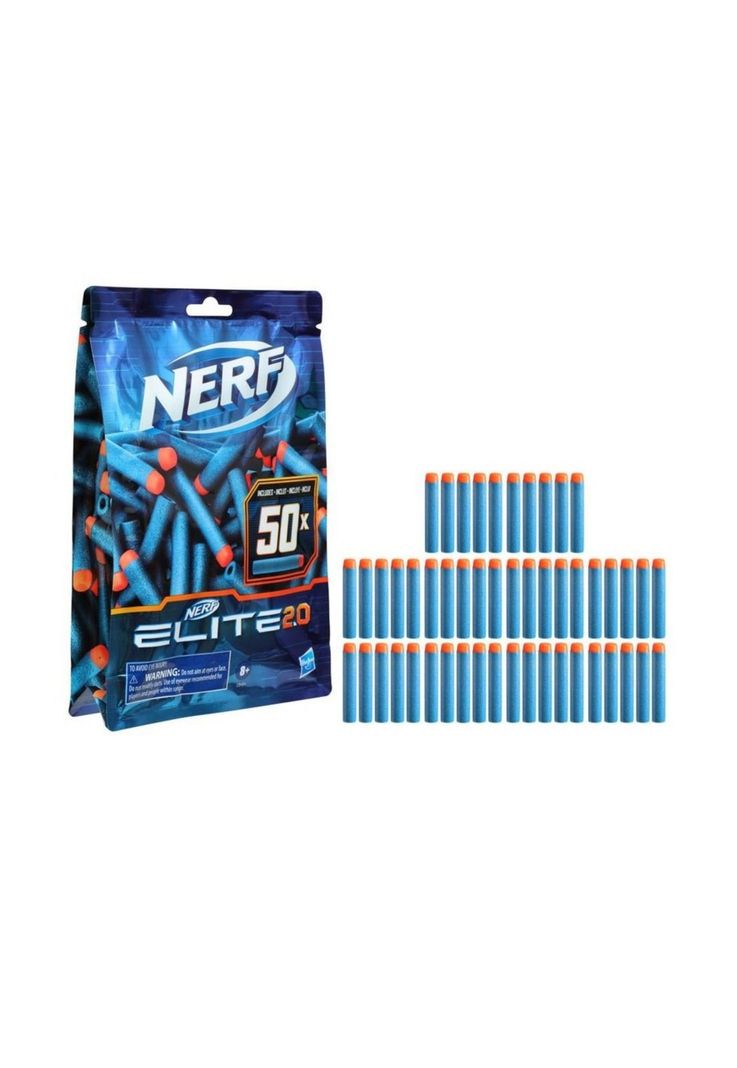 Nerf Elite 2.0 Repuesto 50 dardos-1