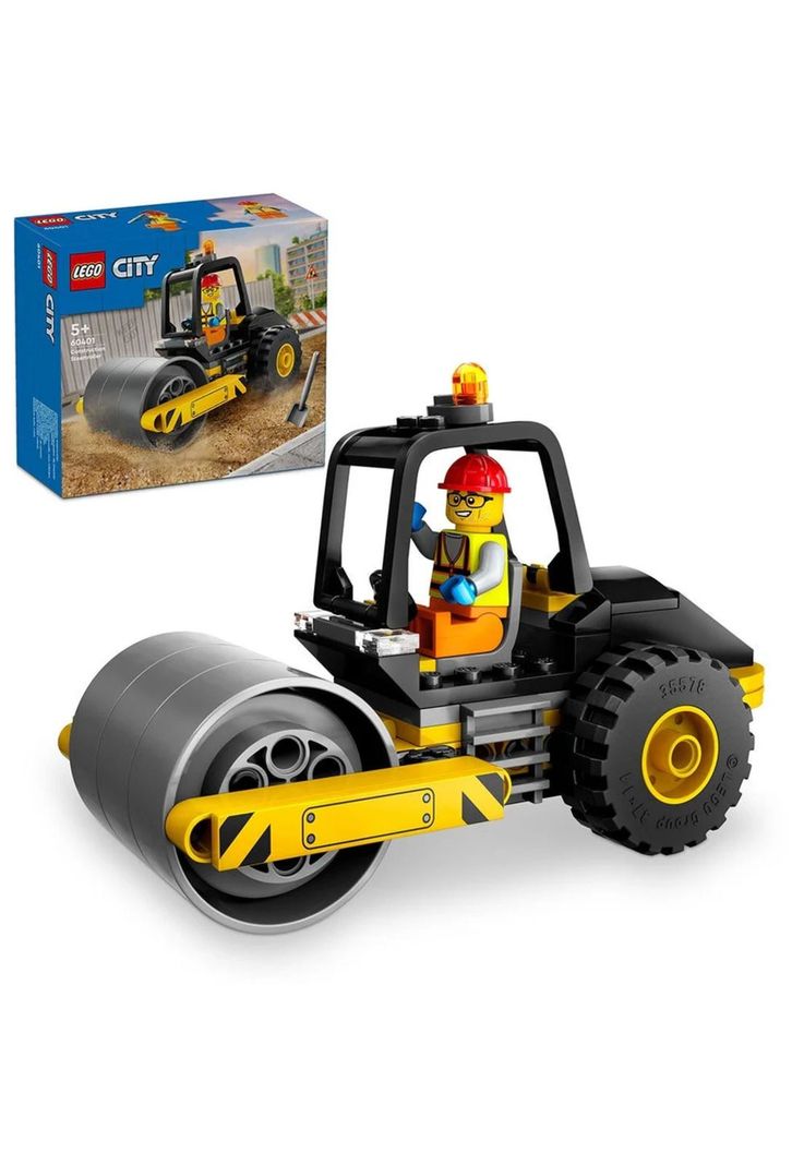 Lego City Aplanadora de Obra (60401)-2