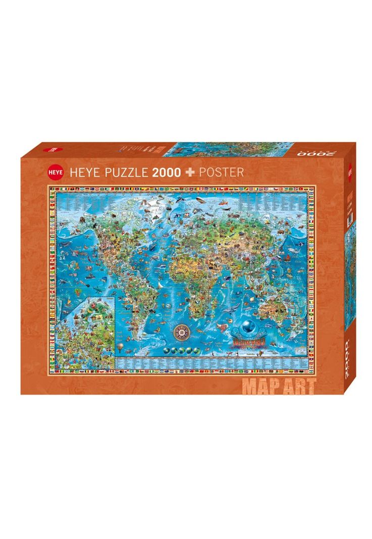 Puzzle Heye 2000 - Amazing World-0