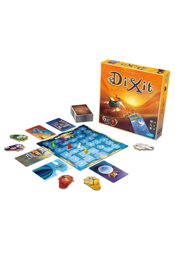 Pack Party (Happy Little Dinosaurs + Telestrations + Dixit)-3