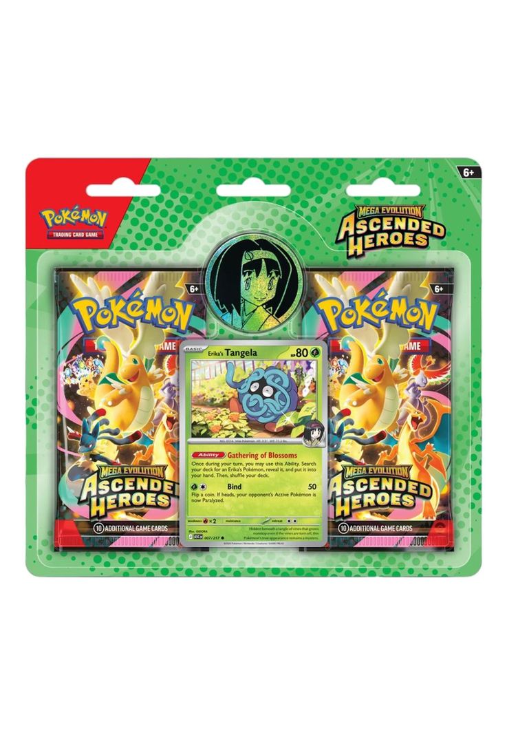 Pokémon Mega Evolution Ascended Heroes Erika Blister Collection