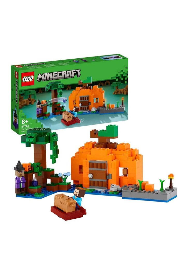Lego Minecraft La Granja Calabaza (21248)-2