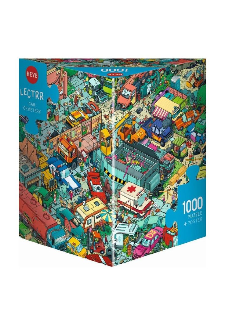 Puzzle Heye 1000 - Car Cementery-0