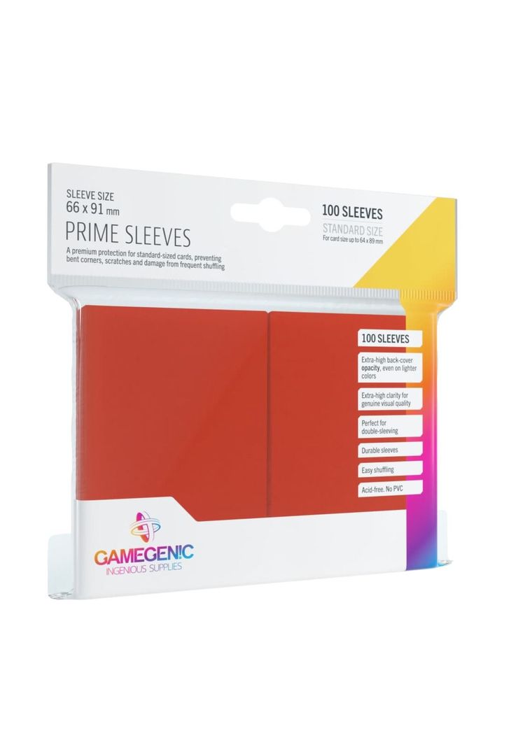Fundas Protectores Prime GG - Red Standard-0