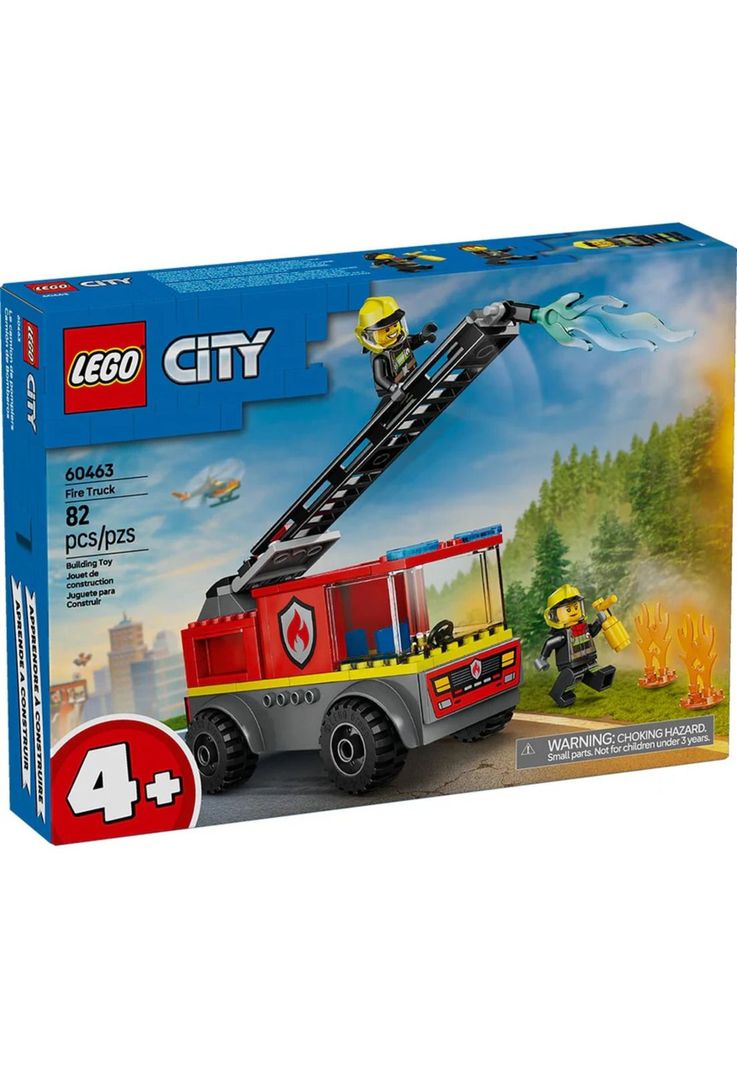 Lego City Camion de Bomberos con Escalera (60463)-0