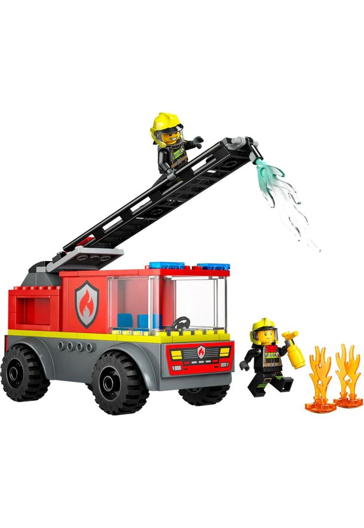 Lego City Camion de Bomberos con Escalera (60463)-1