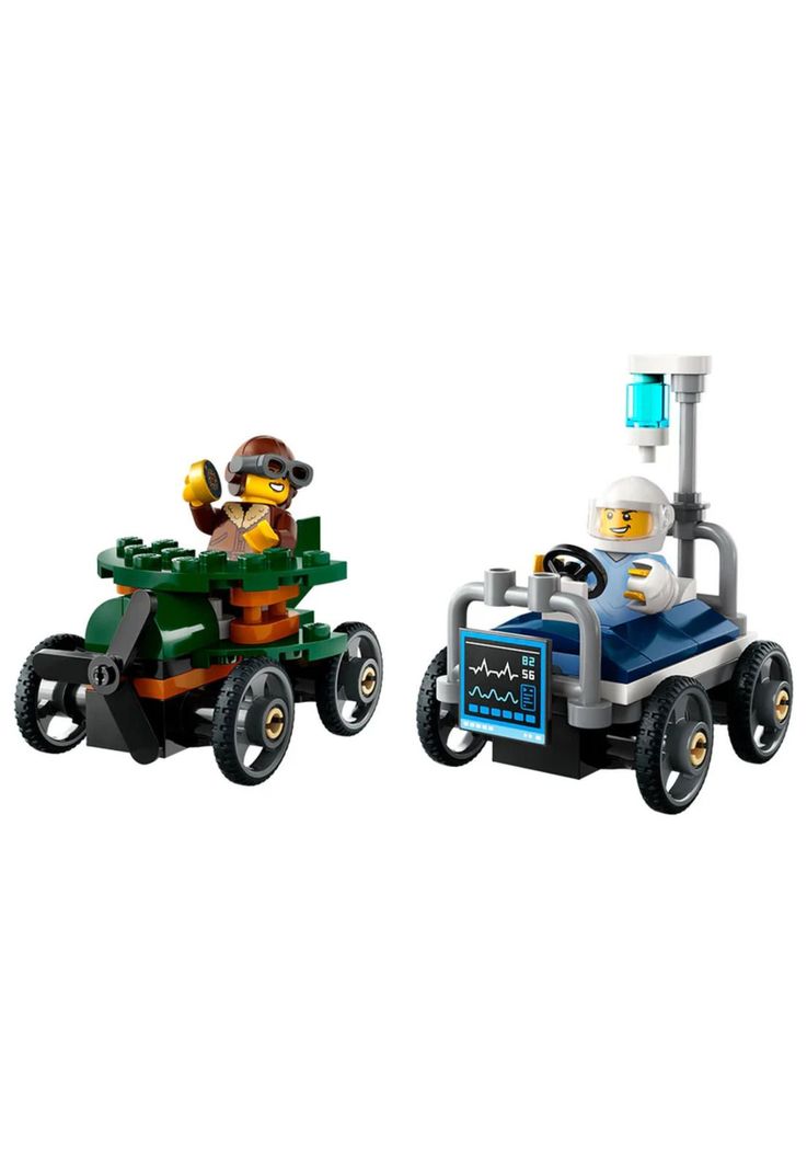 Lego City Avión vs Cama de Hospital (60459)-1
