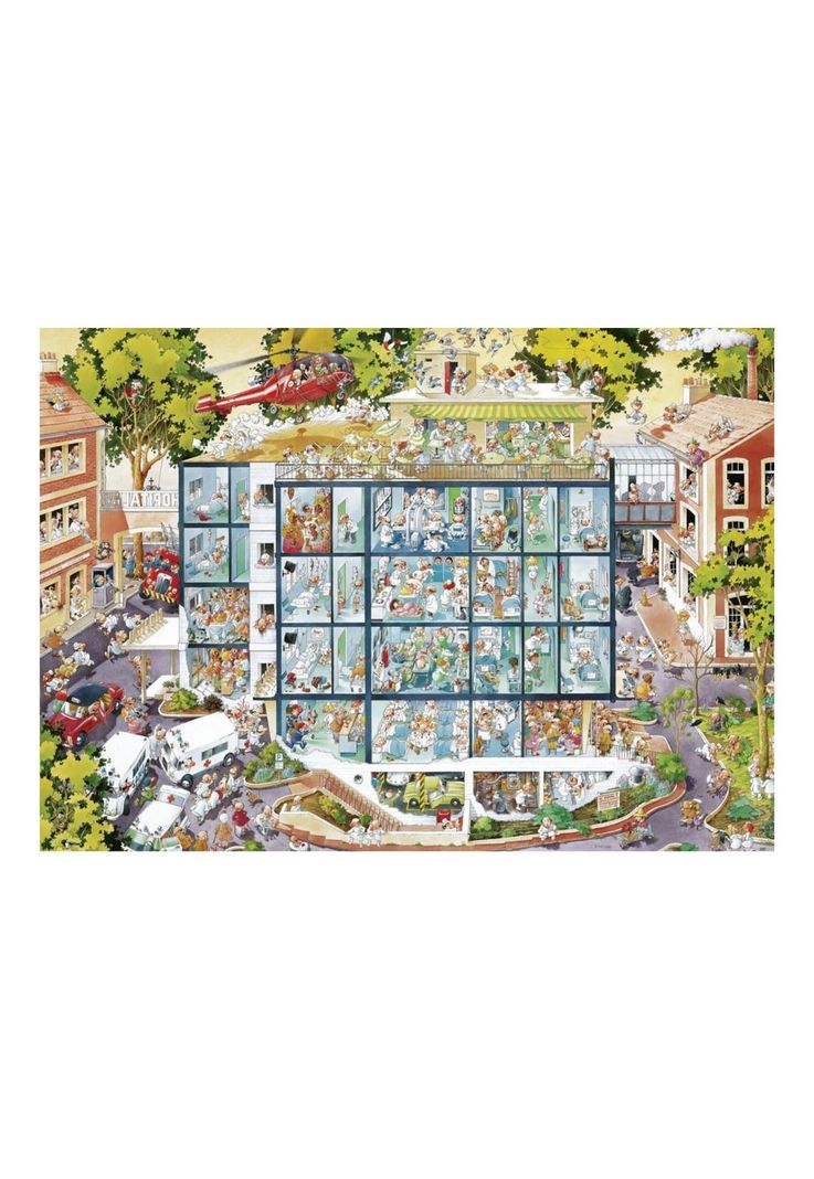 Puzzle Heye 2000 - Emergency Room-1