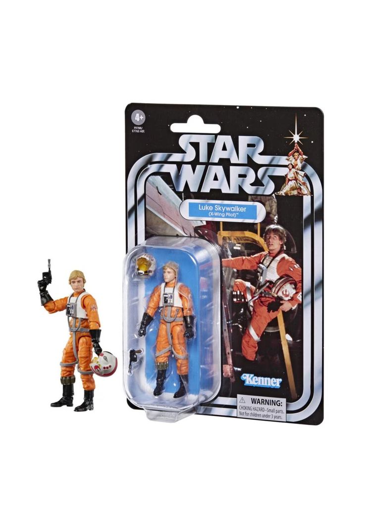 Luke Skywalker (X-Wing Pilot) -Star Wars Figura Vintage Hasbro