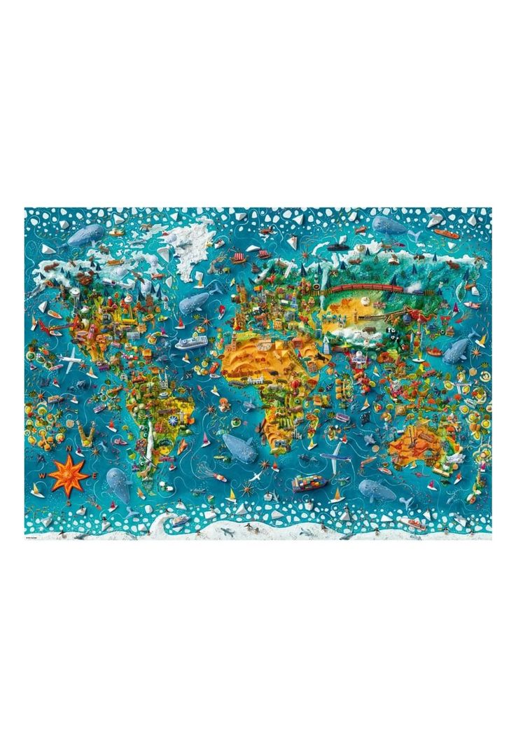Puzzle Heye 2000 - Miniature World-1