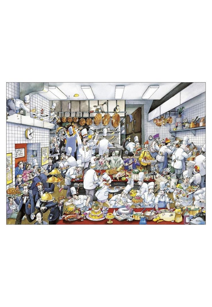 Puzzle Heye 1000 - Creative Cooks-1