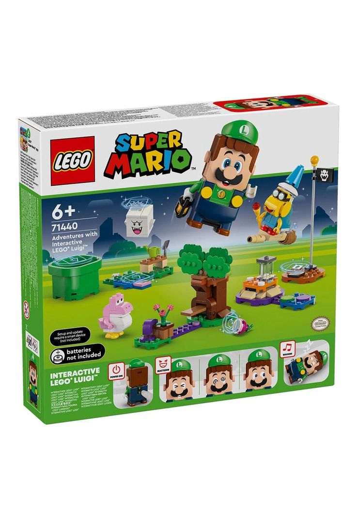 Lego Super Mario Aventuras Interactivas con Luigi (71440)-0